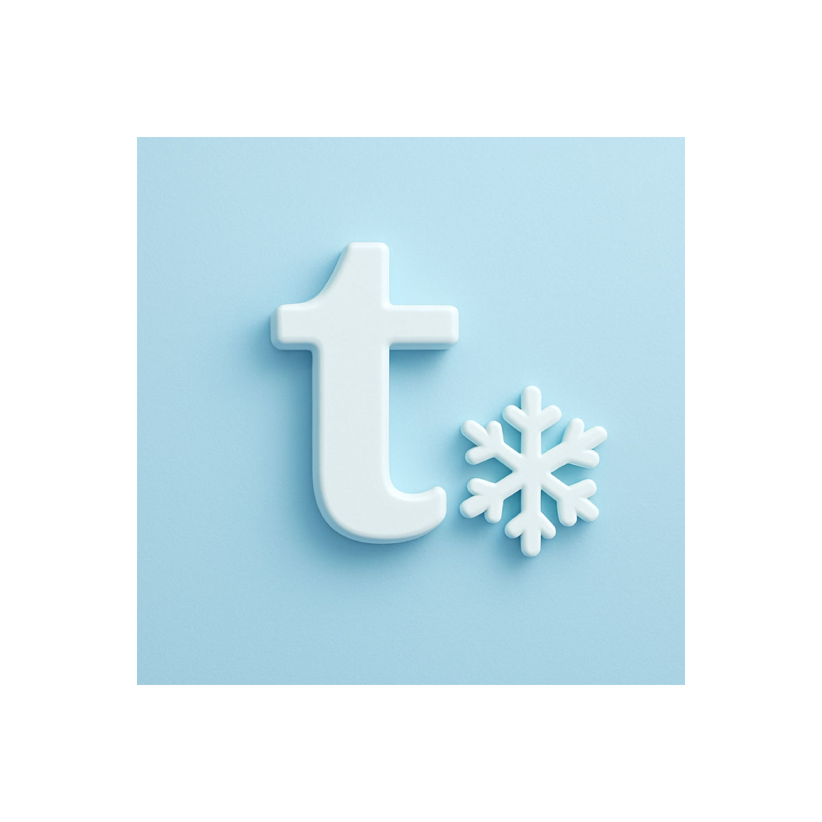 ティードットの3Dロゴ